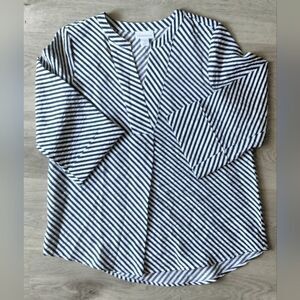 Liz Claiborne Women's Blouse Small - striped top